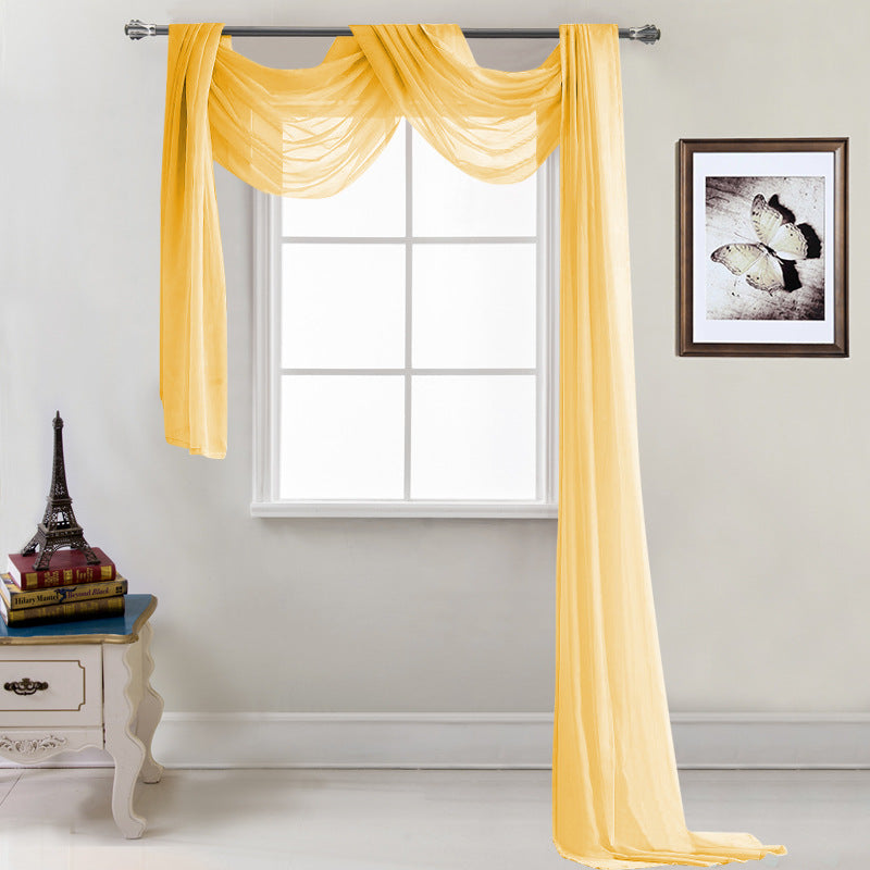 A Window Scarf Will be Worthwhile for Your Window Decor!!