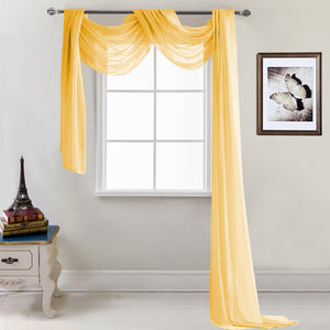 A Window Scarf Will be Worthwhile for Your Window Decor!!