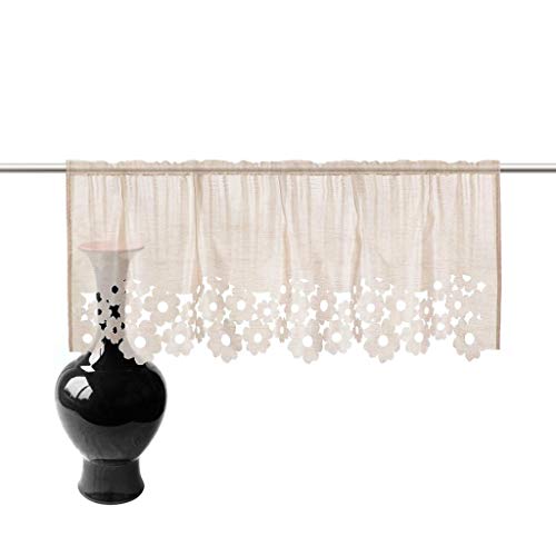 SIMPVALE Kitchen Short Curtains Cute Style Valances