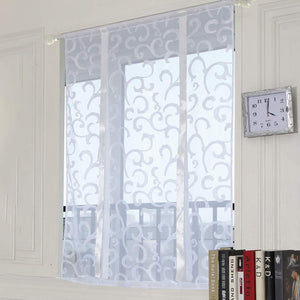 Bura Series Voile Roman Shades